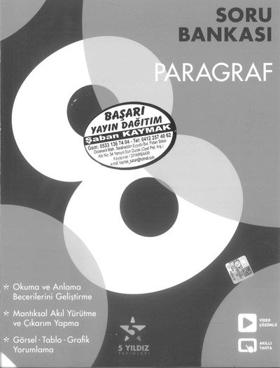 SORU BANKASI PARAGRAF OKUMA ANLAMA YKS Fotokopi