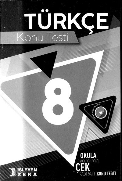 TÜRKÇE KONU TESTİ YKS Fotokopi