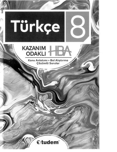 TÜRKÇE KAZANIM ODAKLI KONU ANLATIMI YKS Fotokopi