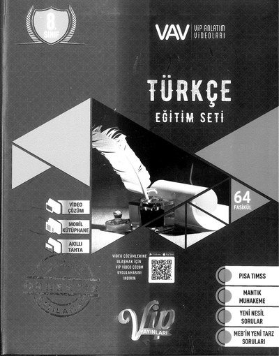 TÜRKÇE EĞİTİM SETİ 64 FASİKÜL YKS Fotokopi