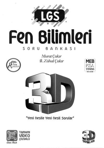 LGS FEN BİLİMLERİ SORU BANKASI YKS Fotokopi