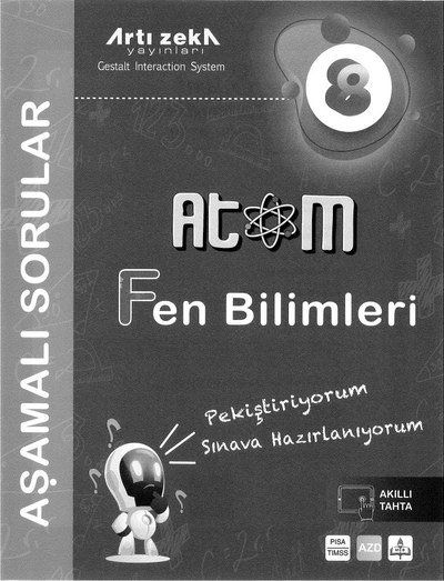 ATOM FEN BİLİMLERİ YKS Fotokopi