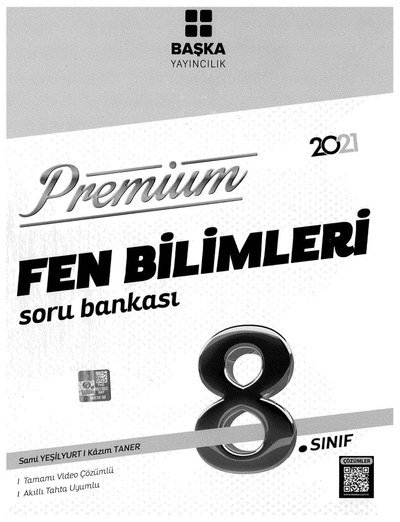 PREMIUM FEN BİLİMLERİ SORU BANKASI YKS Fotokopi