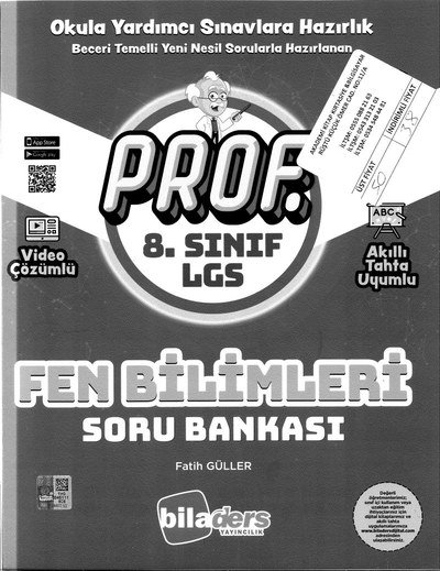 PROA LGS FEN BİLİMLERİ SORU BANKASI YKS Fotokopi