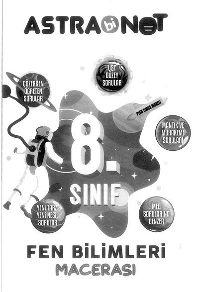 ASTRABİNOT FEN BİLİMLERİ MACERASI YKS Fotokopi