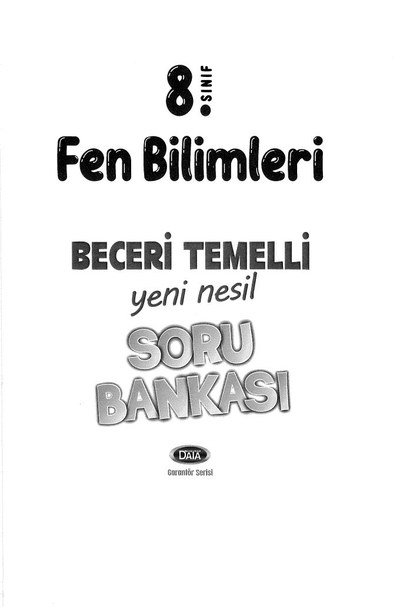 FEN BİLİMLERİ BECERİ TEMELLİ YENİ NESİL SORU BANKASI YKS Fotokopi