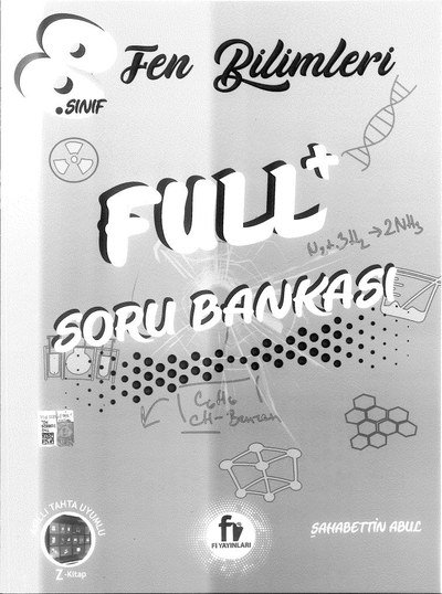 FEN BİLİMLERİ FULL+ SORU BANKASI YKS Fotokopi