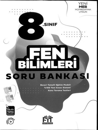 FEN BİLİMLERİ SORU BANKASI YKS Fotokopi
