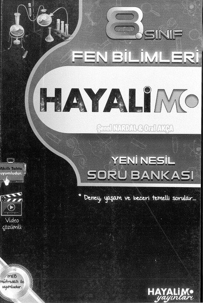 HAYALİM YENİ NESİL SORU BANKASI YKS Fotokopi
