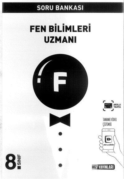 FEN BİLİMLERİ UZMANI SORU BANKASI YKS Fotokopi