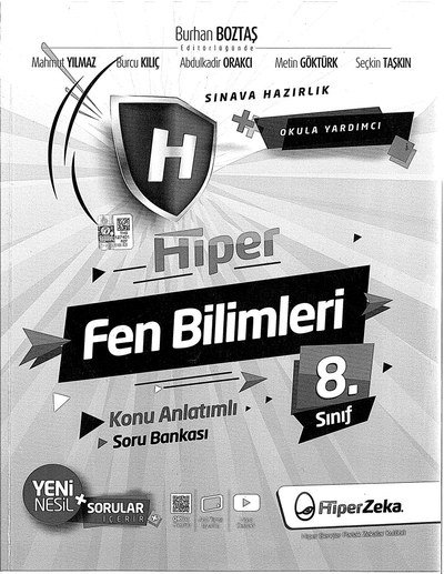 HİPER FEN BİLİMLERİ KONU ANLATIMLI SORU BANKASI YKS Fotokopi