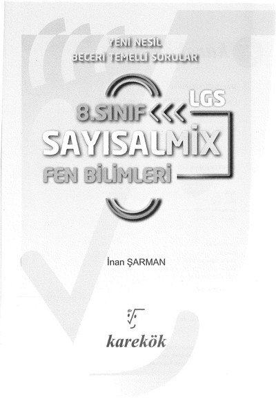 SAYISALMİX FEN BİLİMLERİ YKS Fotokopi