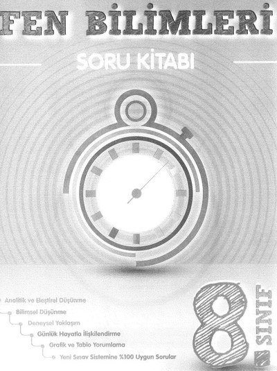 FEN BİLİMLERİ SORU KİTABI YKS Fotokopi
