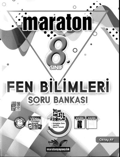 MARATON FEN BİLİMLERİ SORU BANKASI YKS Fotokopi