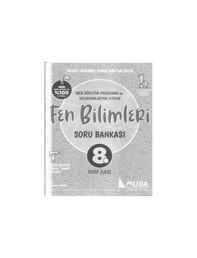 FEN BİLİMLERİ SORU BANKASI LGS YKS Fotokopi