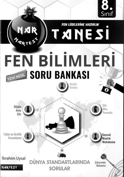 FEN BİLİMLERİ SORU BANKASI YKS Fotokopi