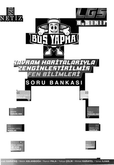 BOŞ YAPMA SORU BANKASI FEN BİLİMLERİ YKS Fotokopi