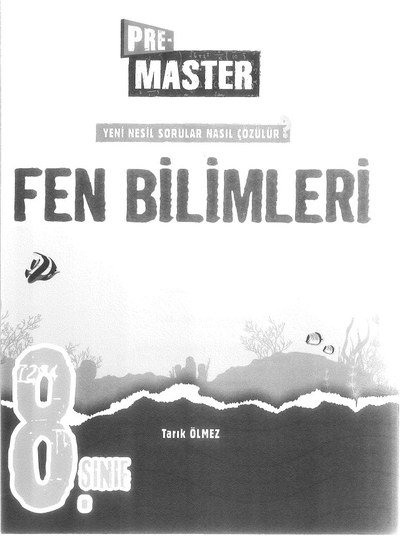 PRE-MASTER FEN BİLİMLERİ YKS Fotokopi