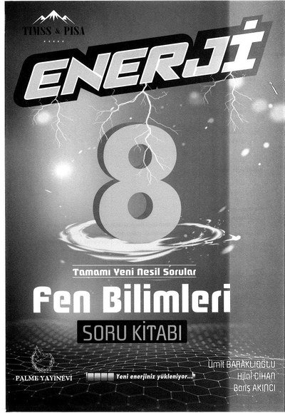 ENERJİ FEN BİLİMLERİ SORU KİTABI YKS Fotokopi