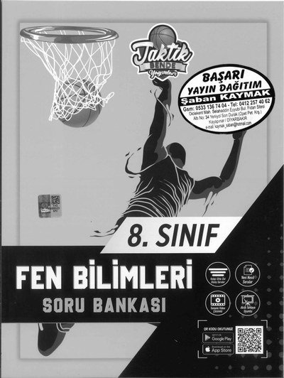 FEN BİLİMLERİ SORU BANKASI TAKTİK BENDE YKS Fotokopi