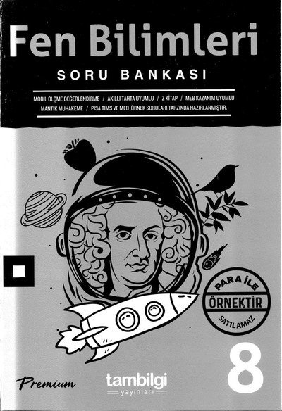 FEN BİLİMLERİ SORU BANKASI PREMİUM YKS Fotokopi