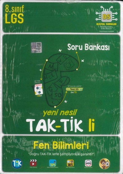 YENİ NESİL TAK-TİK'Lİ FEN BİLİMLERİ LGS YKS Fotokopi
