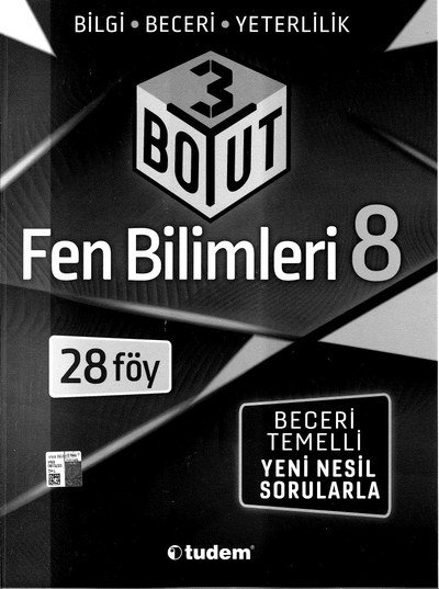 FEN BİLİMLERİ 3 BOYUT 28 FÖY YKS Fotokopi
