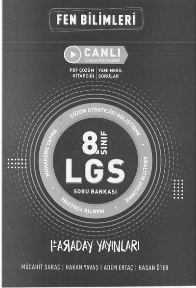 FEN BİLİMLERİ PDF ÇÖZÜM KİTAPÇIĞI YENİ NESİL SORULAR YKS Fotokopi