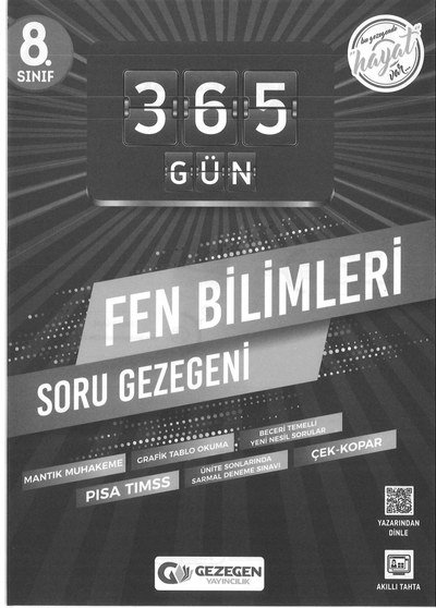 365 GÜN FEN BİLİMLERİ SORU GEZEGENİ YKS Fotokopi