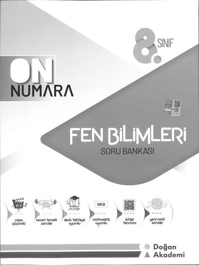 ON NUMARA FEN BİLİMLERİ SORU BANKASI YKS Fotokopi