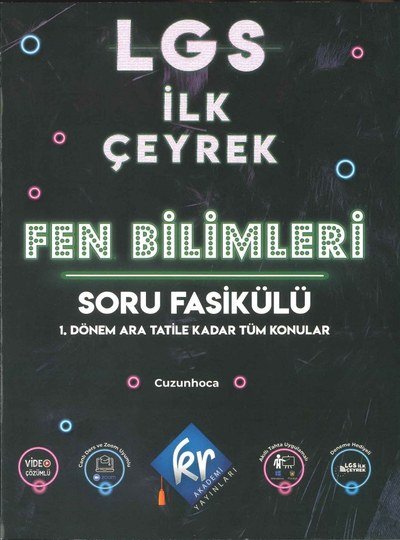 LGS İLK ÇEYREK FEN BİLİMLERİ SORU FASİKÜLÜ YKS Fotokopi