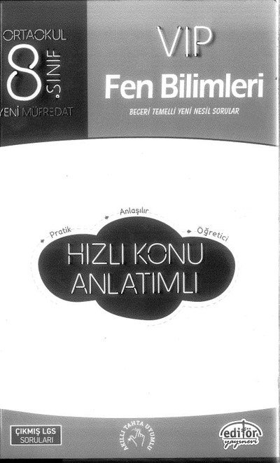 VIP FEN BİLİMLERİ HIZLI KONU ANLATIMLI YKS Fotokopi