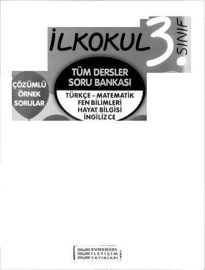 TÜM DERSLER SORU BANKASI YKS Fotokopi