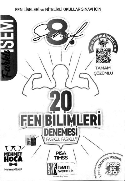 20 FEN BİLİMLERİ DENEMESİ FASİKÜL FASİKÜL YKS Fotokopi