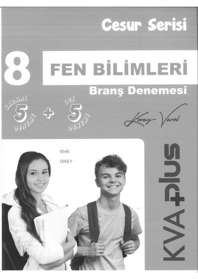FEN BİLİMLERİ BRANŞ DENEMESİ CESUR SERİSİ YKS Fotokopi