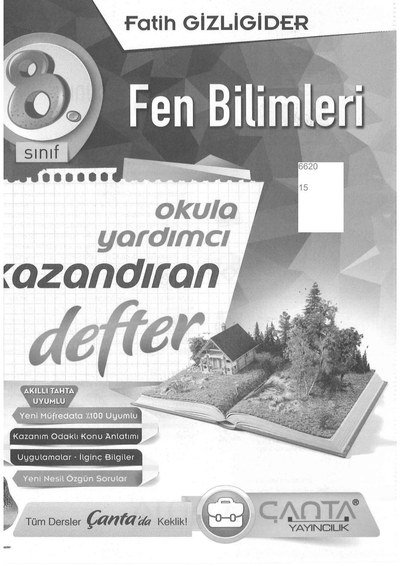 FEN BİLİMLERİ OKULA YARDIMCI KAZANDIRAN DEFTER YKS Fotokopi