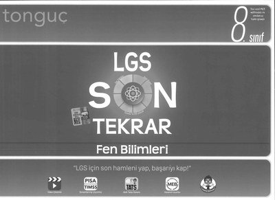LGS SON TEKRAR FEN BİLİMLERİ YKS Fotokopi