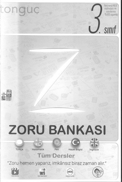ZORU BANKASI YKS Fotokopi