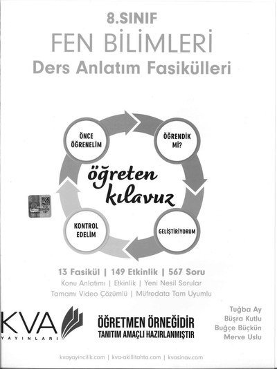 FEN BİLİMLERİ DERS ANLATIM FASİKÜLLERİ YKS Fotokopi