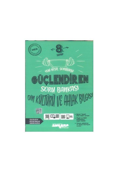 GÜÇLENDİREN SORU BANKASI DİN KÜLTÜRÜ VE AHLAK BİLGİSİ YKS Fotokopi