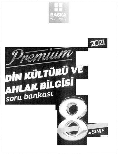 PREMİUM DİN KÜLTÜRÜ VE AHLAK BİLGİSİ SORU BANKASI YKS Fotokopi