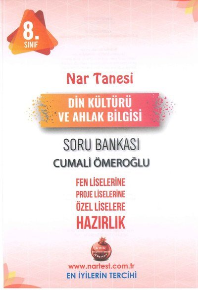 DİN KÜLTÜRÜ VE AHLAK BİLGİSİ SORU BANKASI CUMALİ ÖMEROĞLU YKS Fotokopi