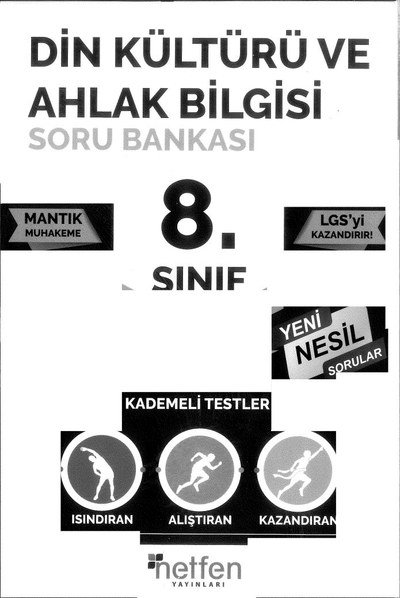 DİN KÜLTÜRÜ VE AHLAK BİLGİSİ SORU BANKASI YKS Fotokopi