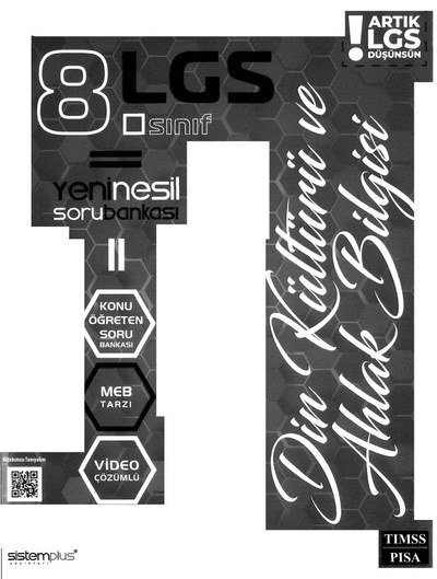 LGS YENİ NESİL SORU BANKASI DİN KÜLTÜRÜ VE AHLAK BİLGİSİ YKS Fotokopi