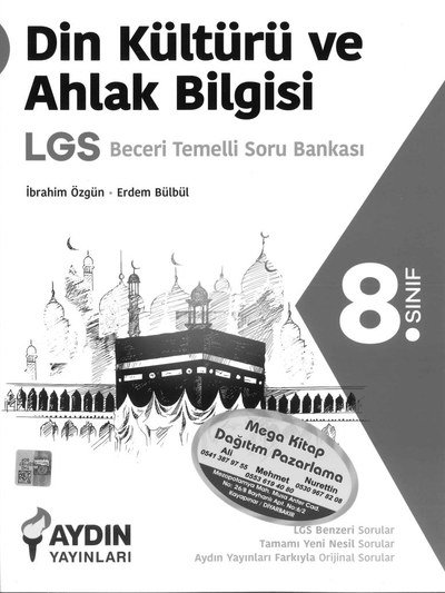 DİN KÜLTÜRÜ VE AHLAK BİLGİSİ LGS SORU BANKASI YKS Fotokopi