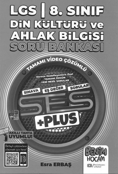 LGS DİN KÜLTÜRÜ VE AHLAK BİLGİSİ SORU BANKASI YKS Fotokopi