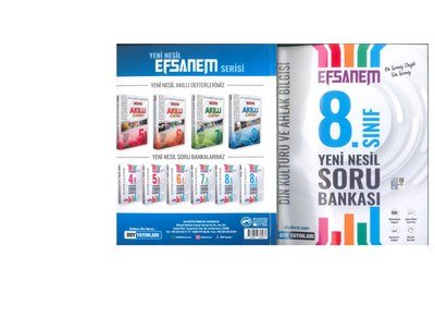 EFSANEM YENİ NESİL SORU BANKASI DİN KÜLTÜRÜ VE AHLAK BİLGİSİ YKS Fotokopi