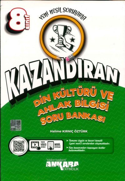 KAZANDIRAN DİN KÜLTÜRÜ VE AHLAK BİLGİSİ SORU BANKASI YKS Fotokopi