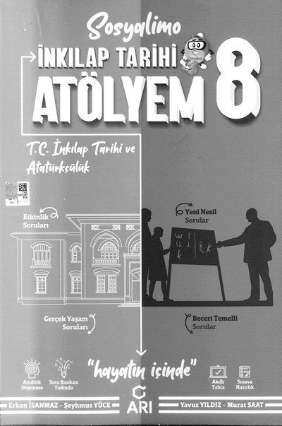 SOSYALİMO İNKILAP TARİHİ ATÖLYEM YKS Fotokopi