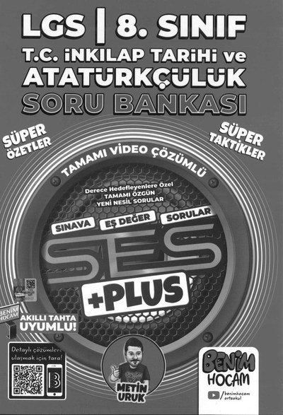 T.C. İNKILAP TARİHİ TARİHİ VE ATATÜRKÇÜLÜK SORU BANKASI YKS Fotokopi